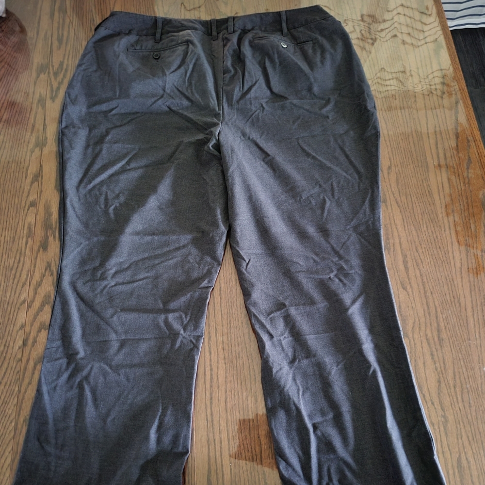 Plus Gray Trouser Lane Bryant